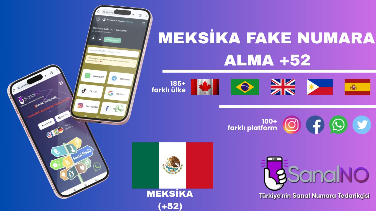 Meksika Fake Numara Alma +52